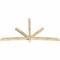 Ekena Millwork Alberta Rough Sawn Timber Gable Bracket, Douglas Fir, 108"W x 58"H x 4"D x 4"F, 13/12 Pitch GBW108X58X0404ALB00RDF - alternate 4